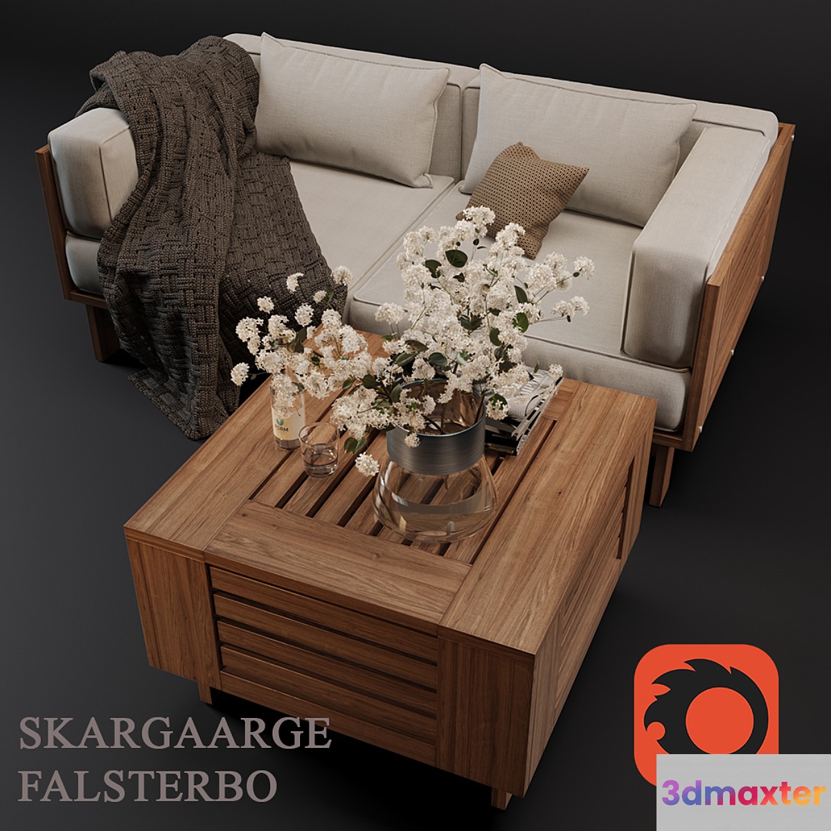 SKARGAARGE_FALSTERBO 3D Max