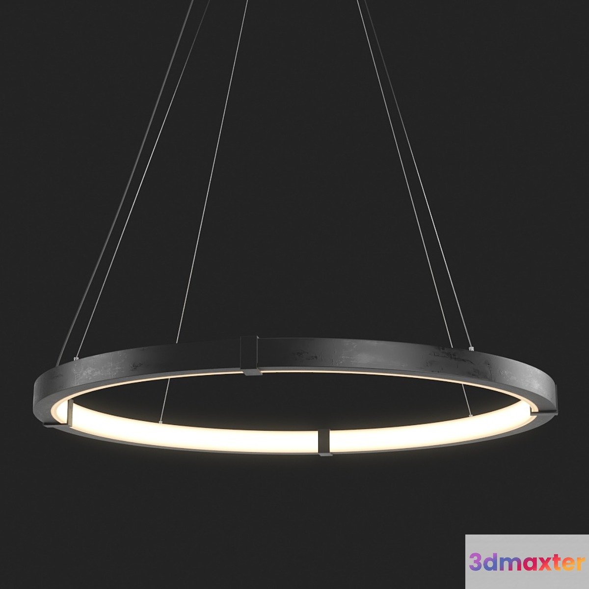 Aura Slim Pendant by Zac Ridgely 3D Max
