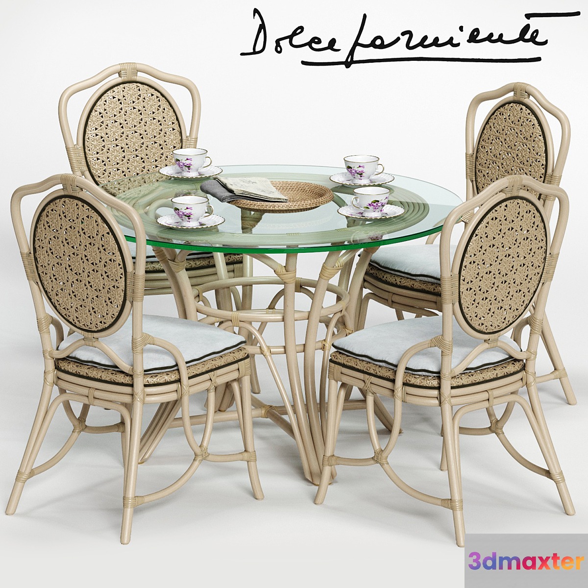 Dolcefarniente DAISY Chair and IRENE Table - No.2