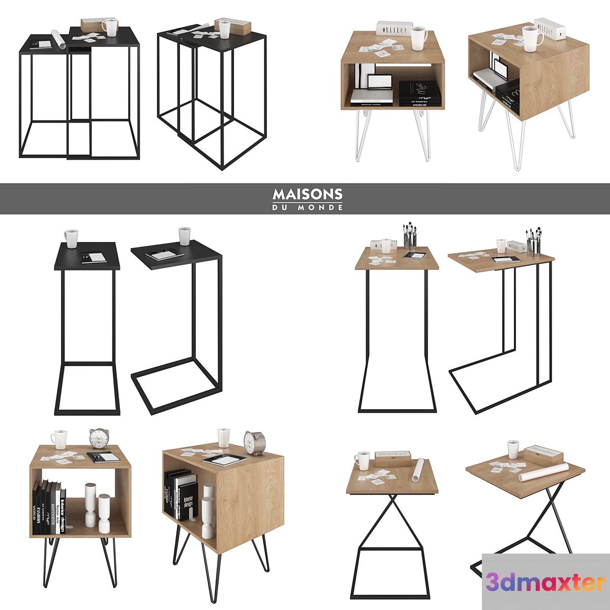 Maisons du Monde | set 15 3D Max