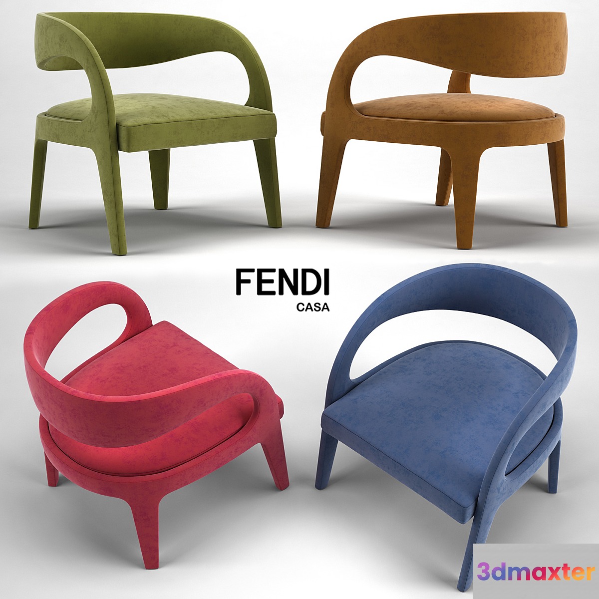 Fendi Casa Berenice Armchairs - No.3