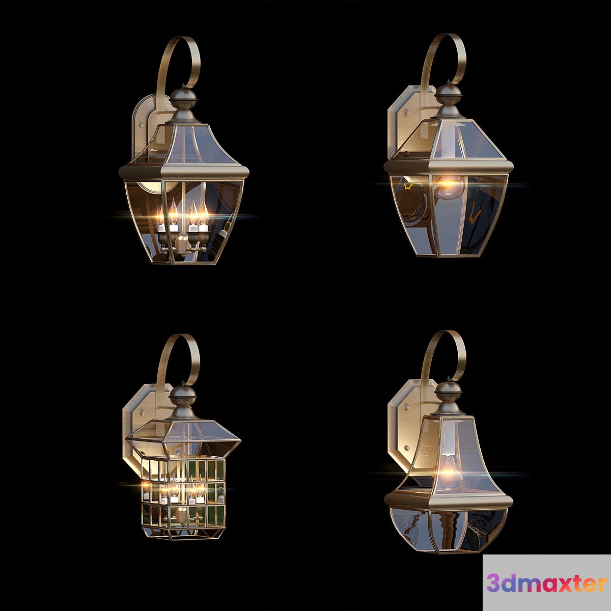 Wall Lamp Chatel set