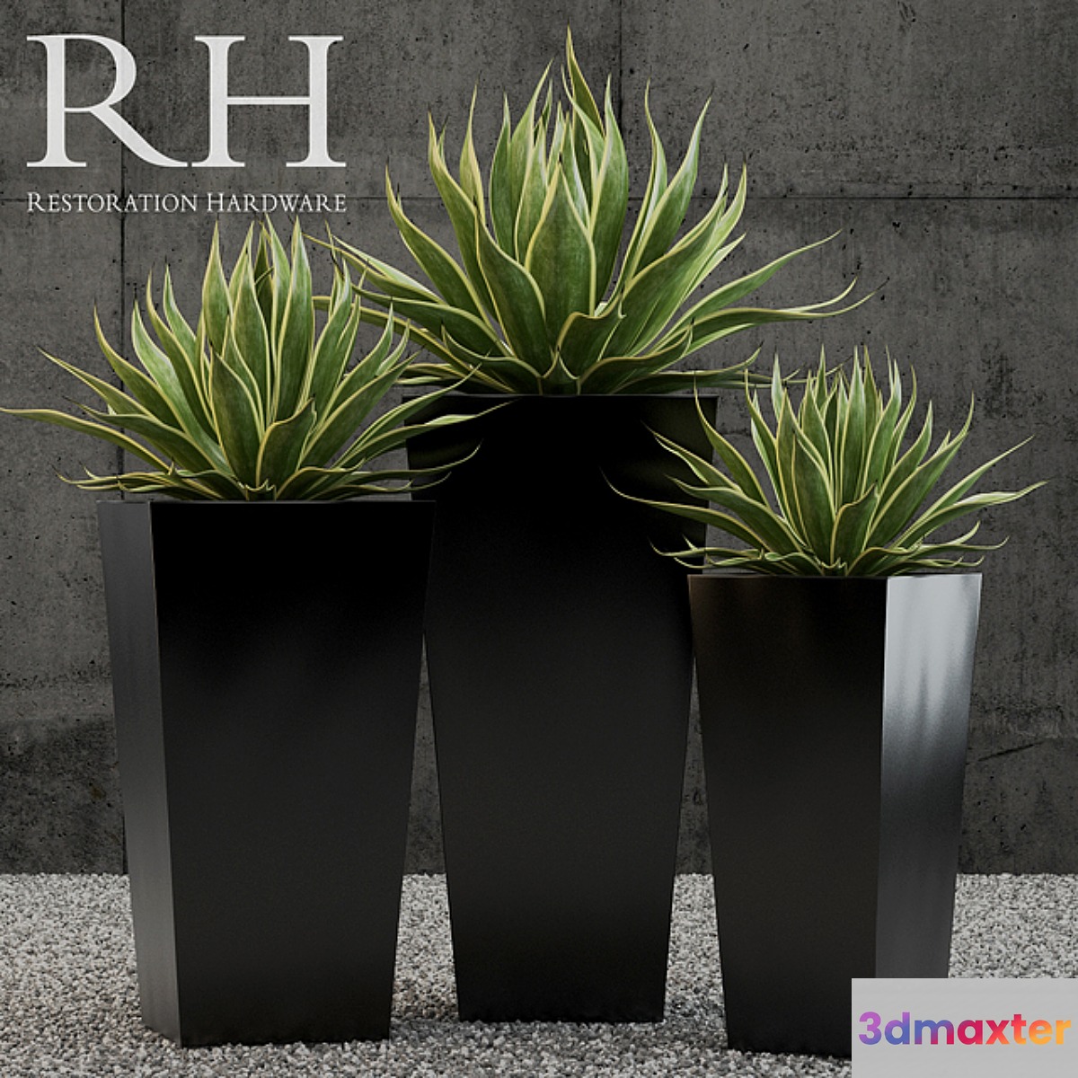 Restoration Hardware terrano planter