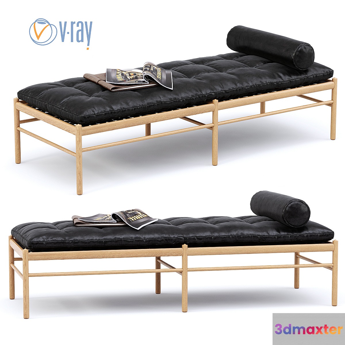Wanscher OW150 Daybed 3D Max