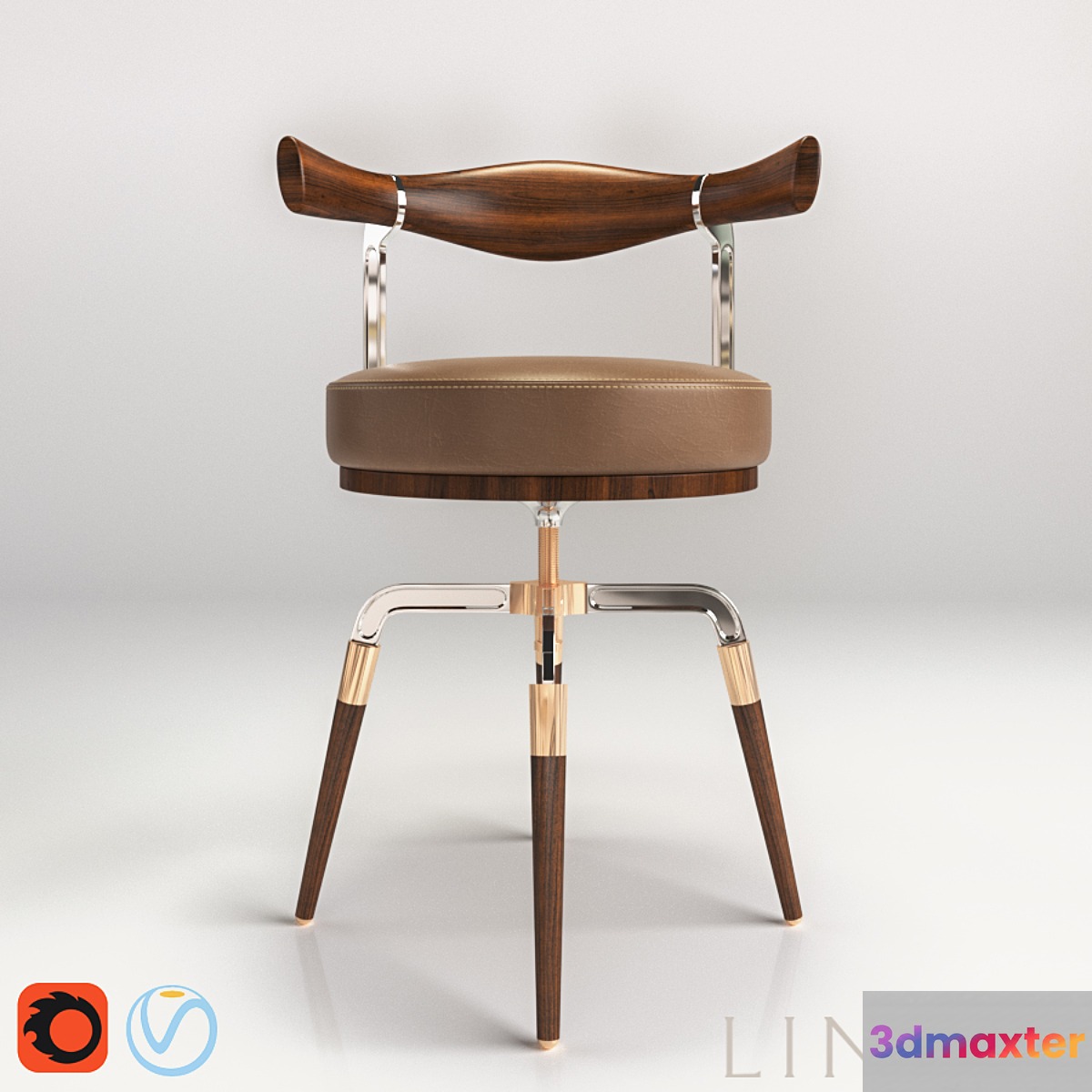 Linley Rifle chair 3D Max