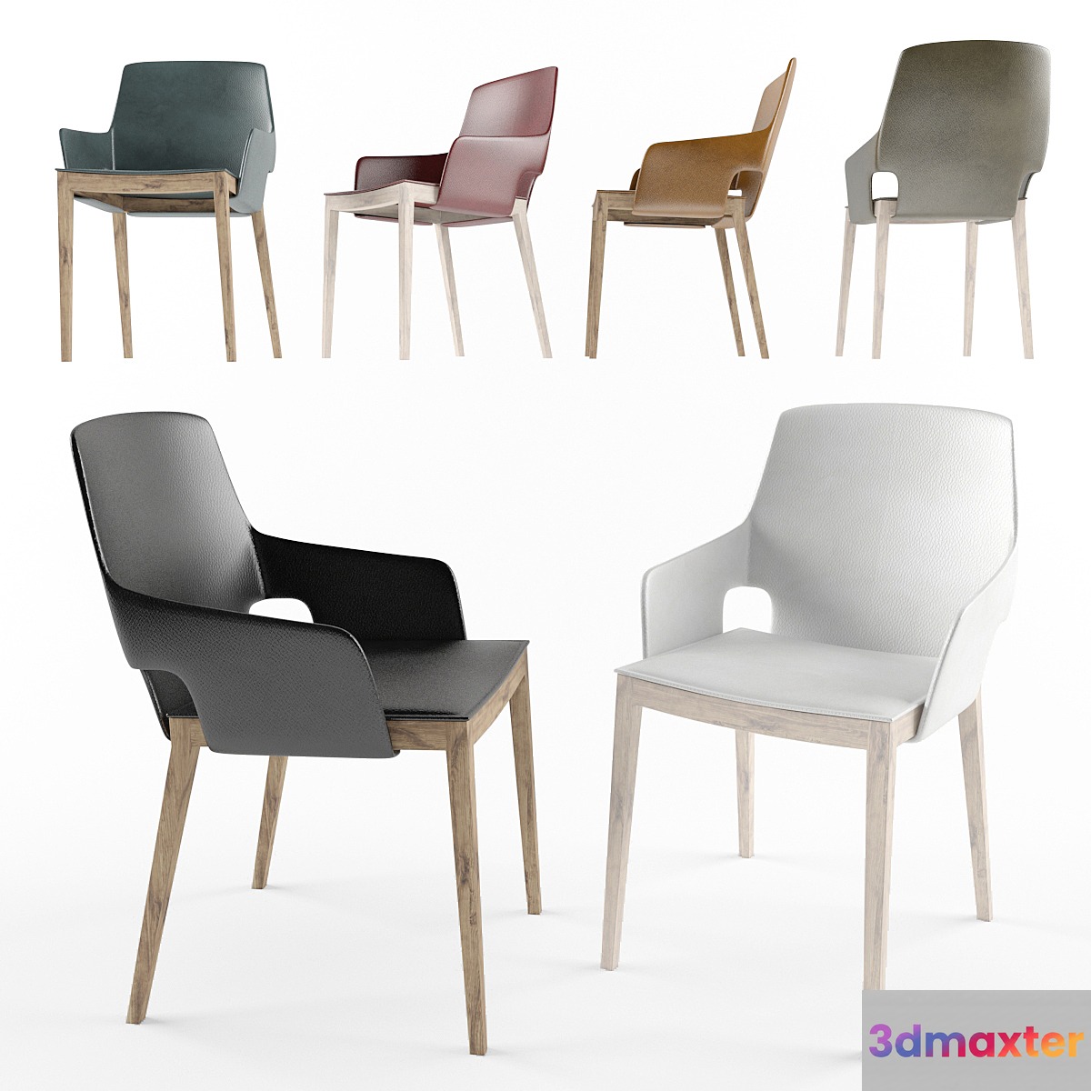 Shu Chair - i 4 Mariani 3D Max