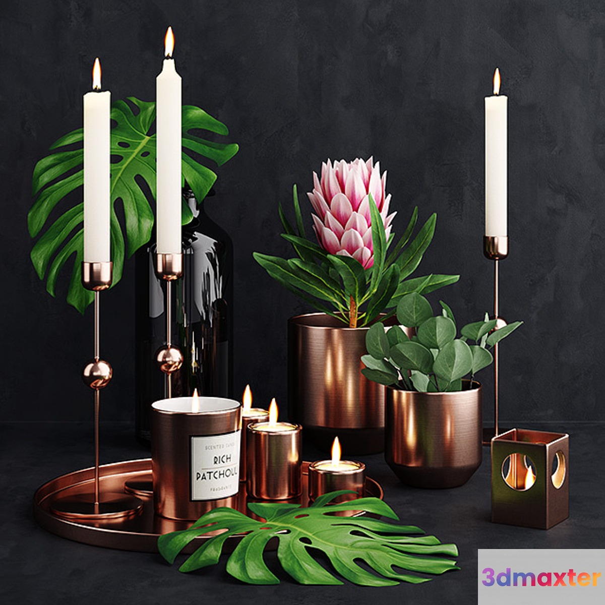 Tropical Cuprum Set