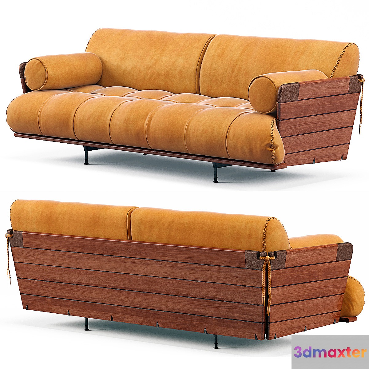 Cosmopolitan 3 Seater Sofa 3D Max