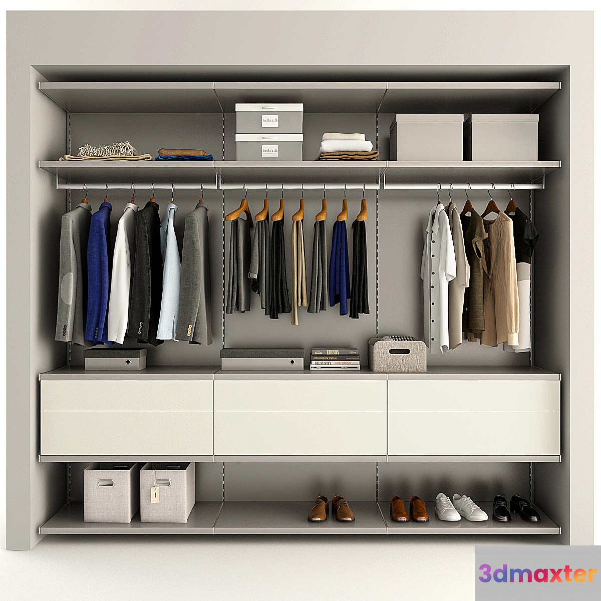 Wardrobe_M_10 3D Max