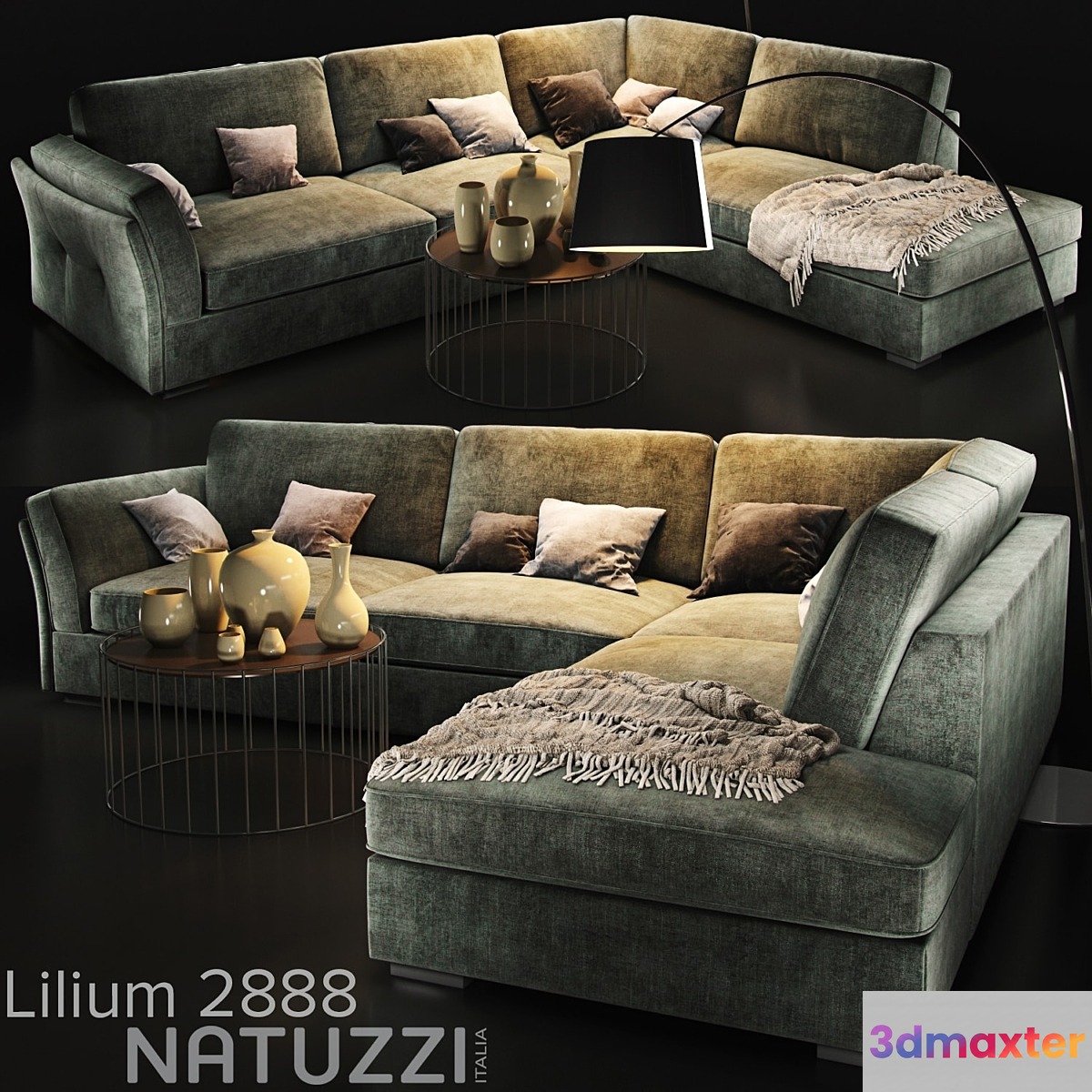 Sofa natuzzi Lilium