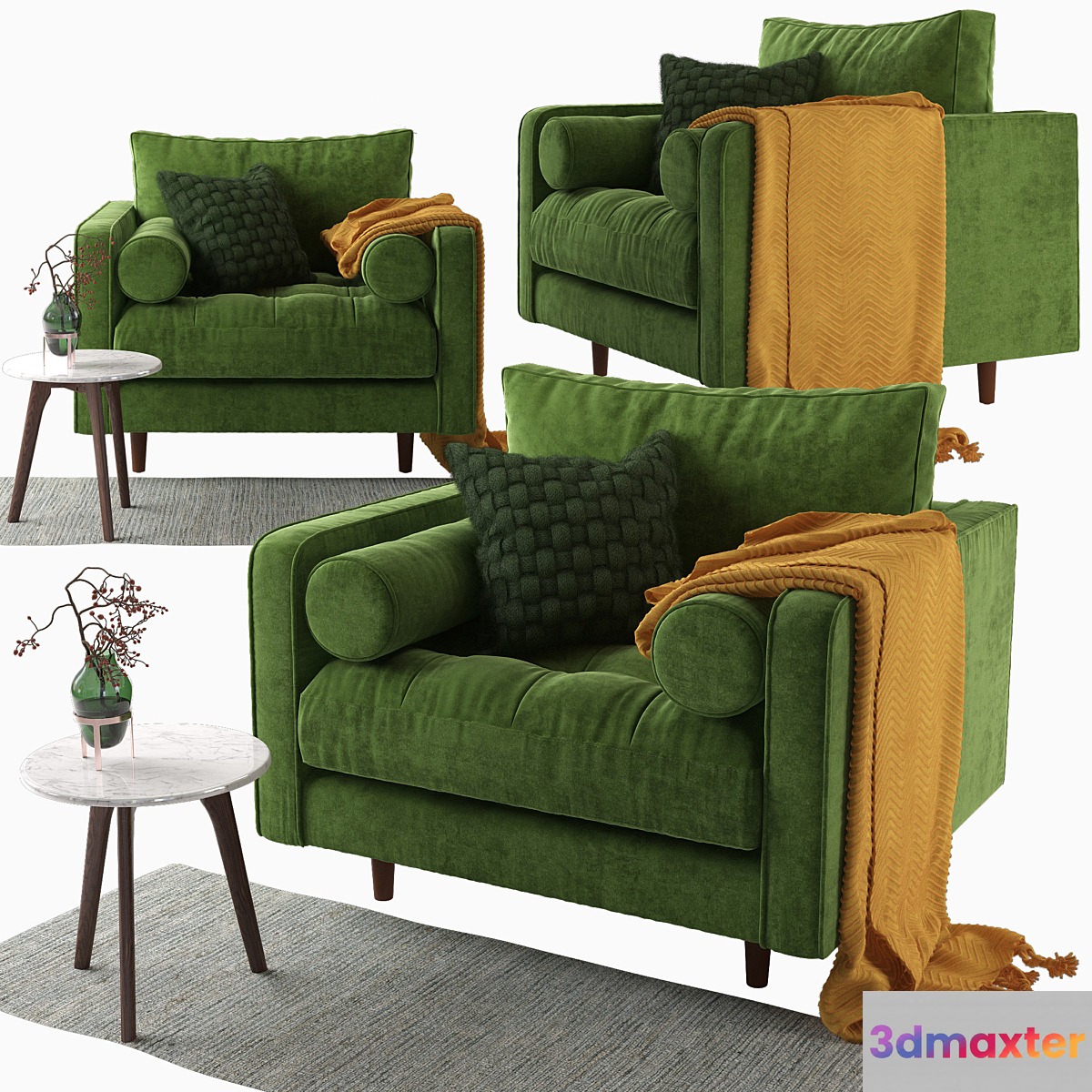 Article_Sven chair 3D Max
