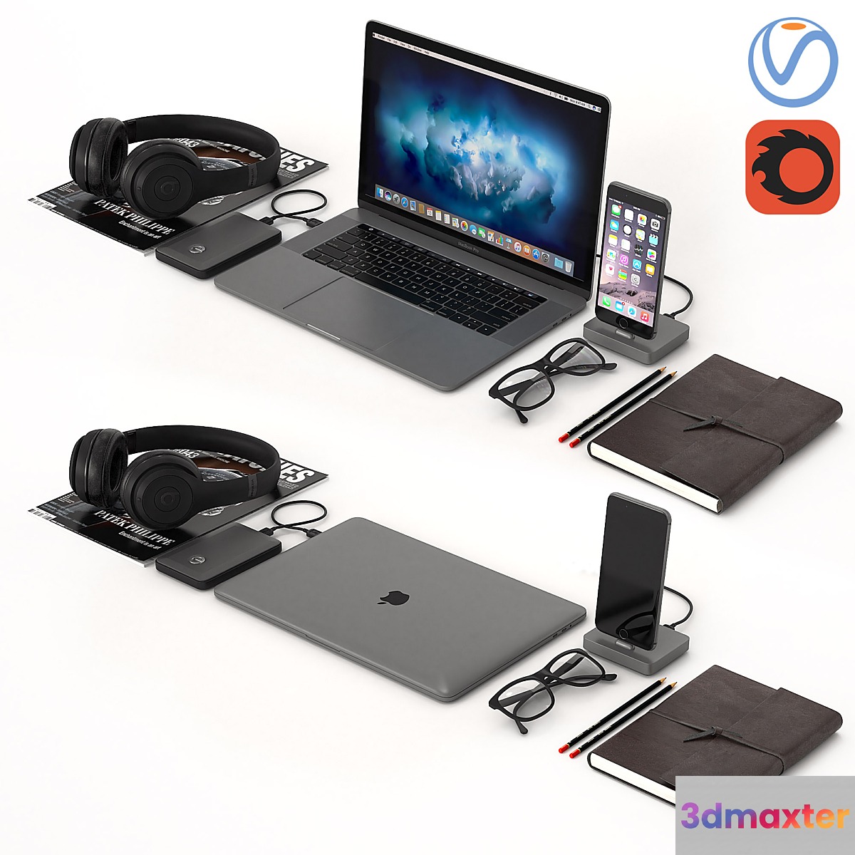 Workplace Space Gray MacBook - No.4