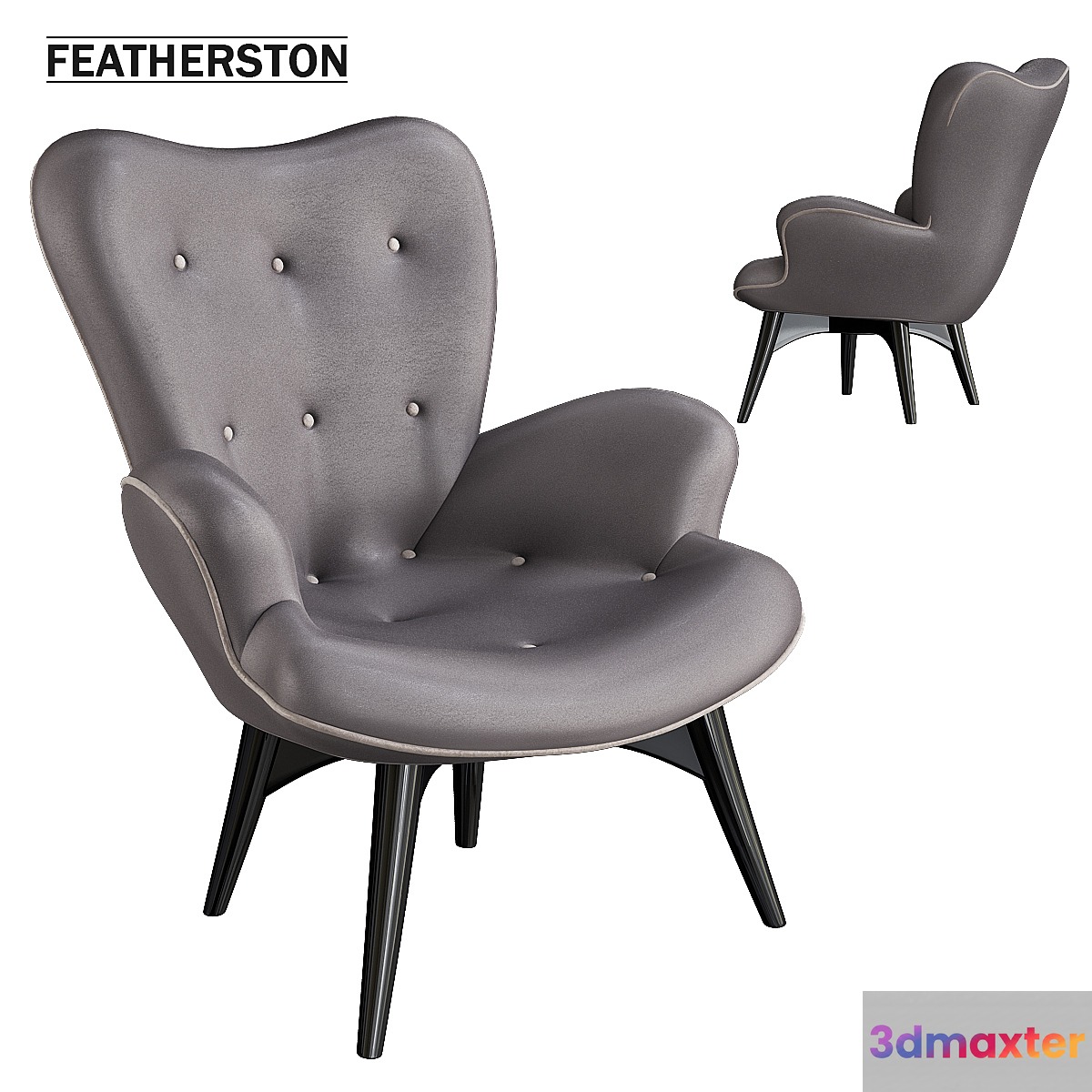 Contour Lounge Chair 3D Max