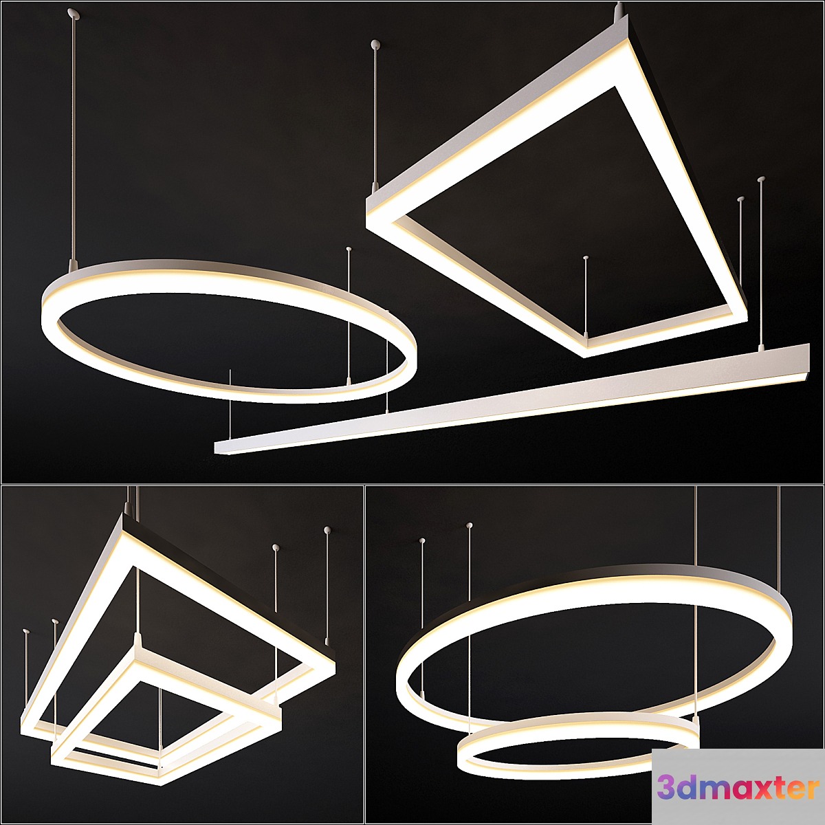 Fixtures. Collection number 6 3D Max