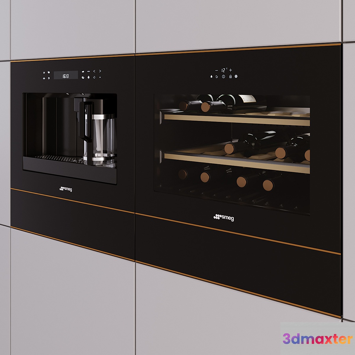 SMEG Dolce Stil Novo vol2 3D Max