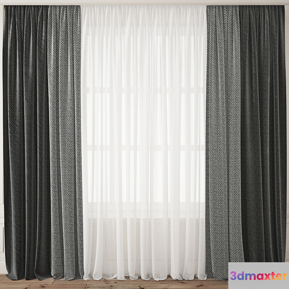 Curtain 87 3D Max