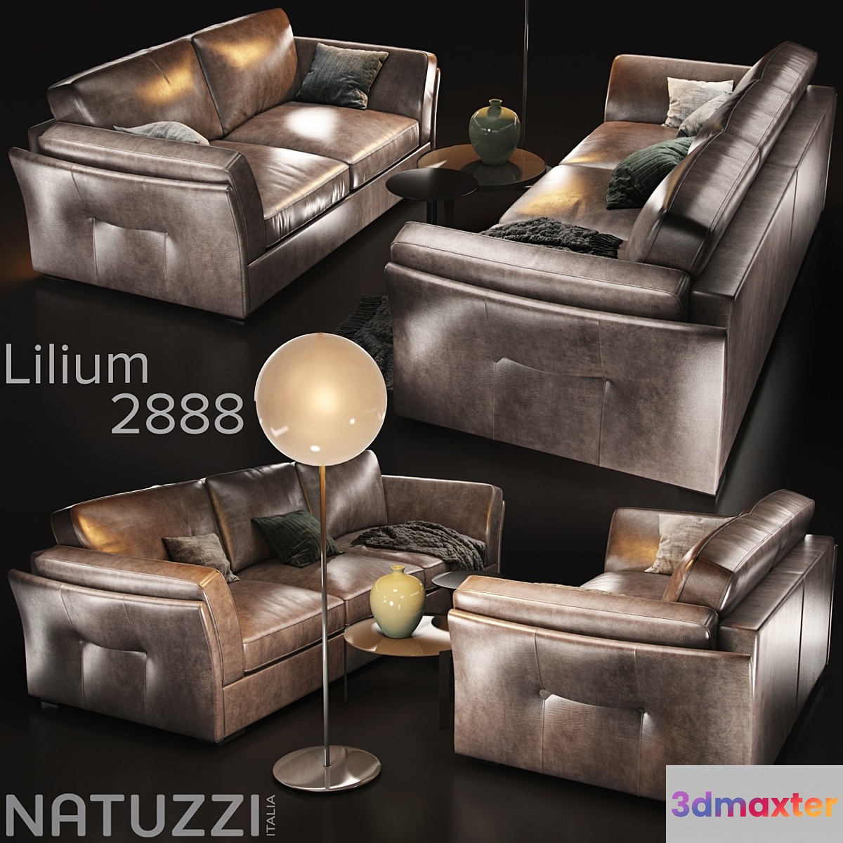 Sofa natuzzi Lilium var