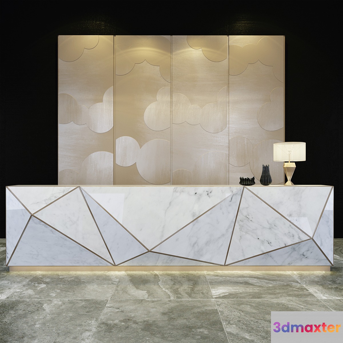 Reception 1 3D Max