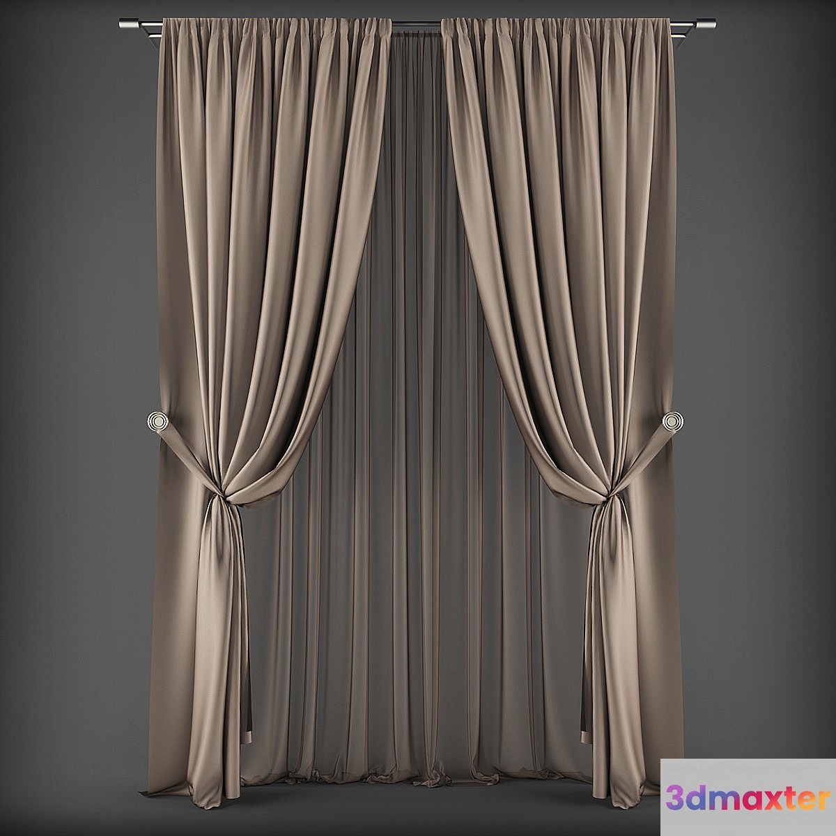 Curtains321 3D Max