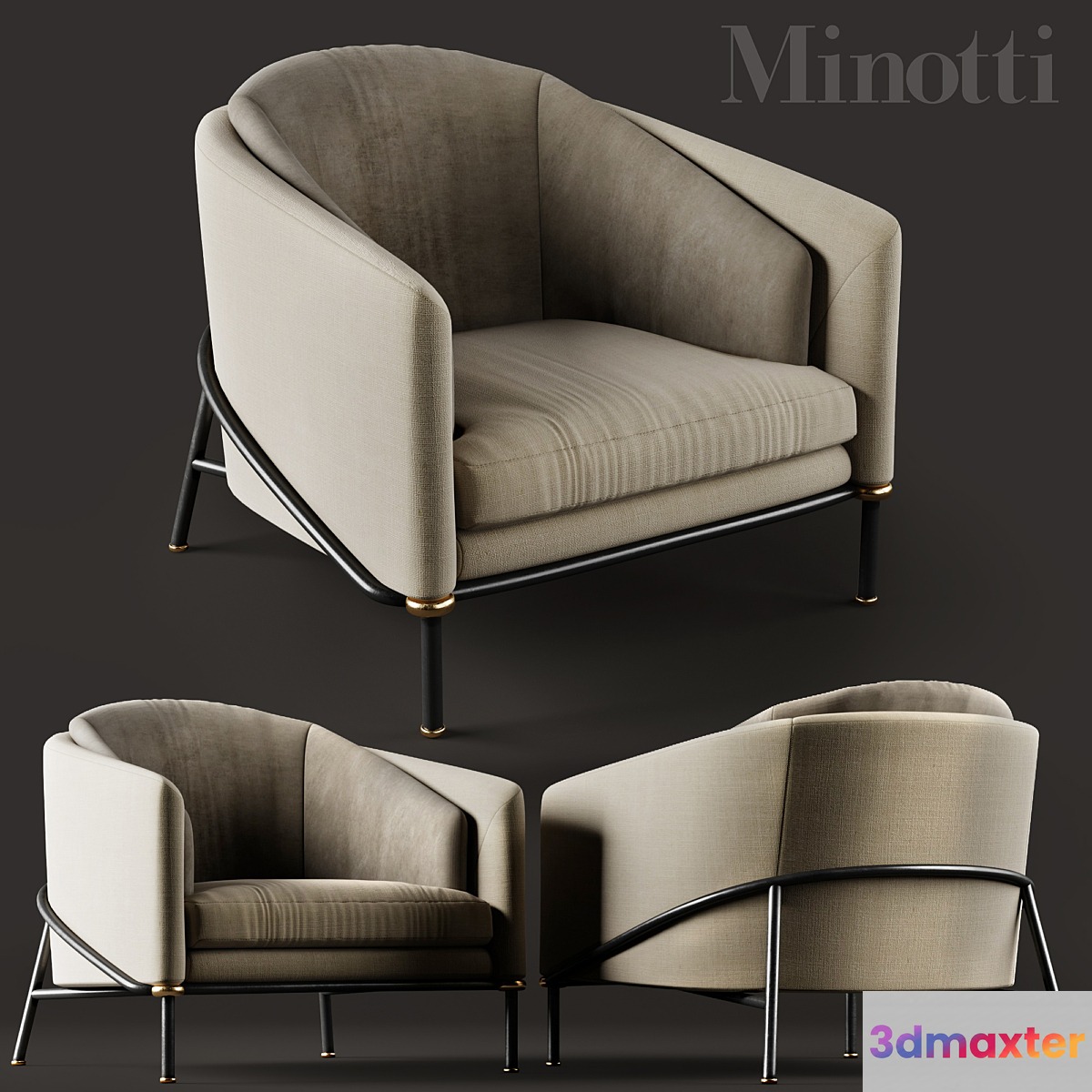 Minotti Fil noir - No.6