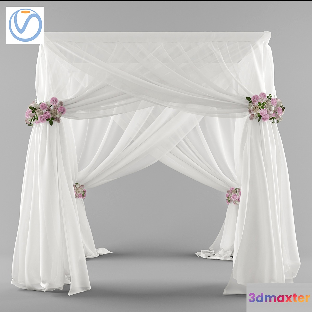 Wedding canopy (Vray) - No.2
