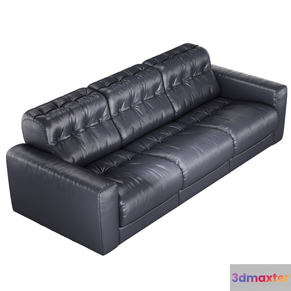 DS-40 Leather Living Room Set from De Sede 3D Max