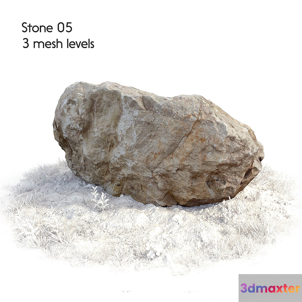 Stone 05 3D Max