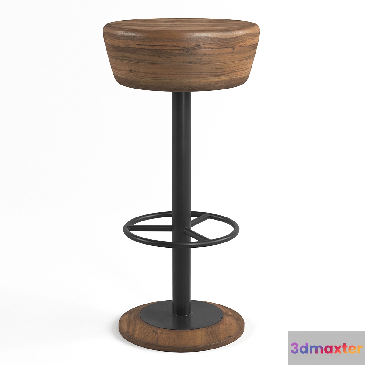 Bar stool - No.7 3D Max