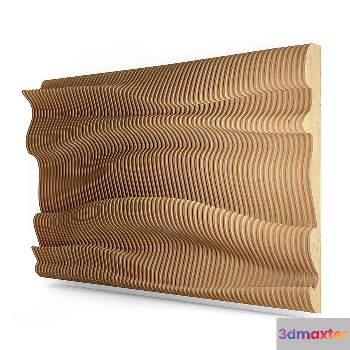 parametric wall 03 3D Max