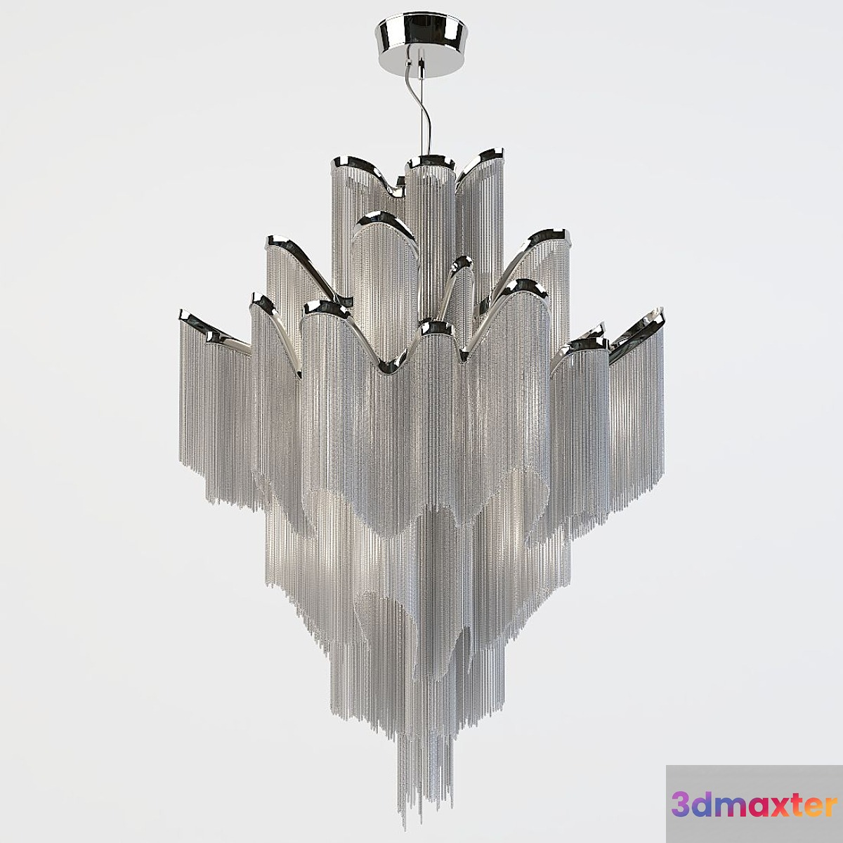 Chandelier Stream j51S factory Terzani - No.2 3D Max