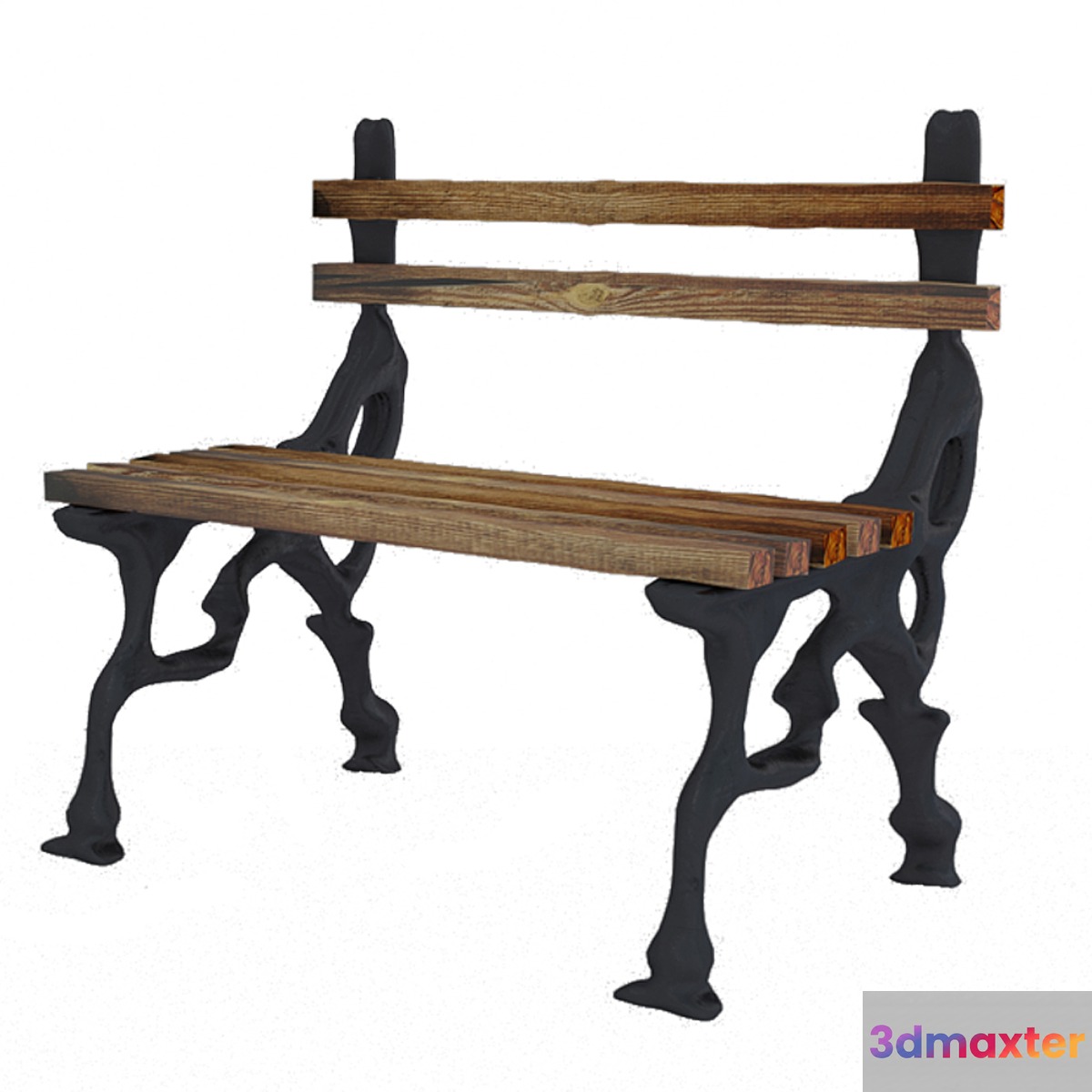 Bench old 3D Max