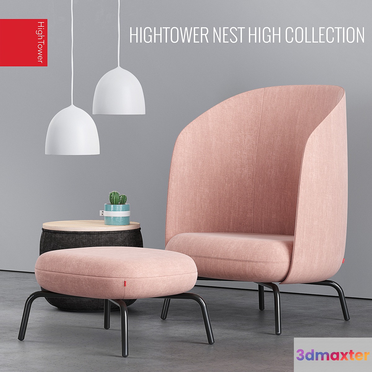 HighTower Easy Nest chair 3D Max