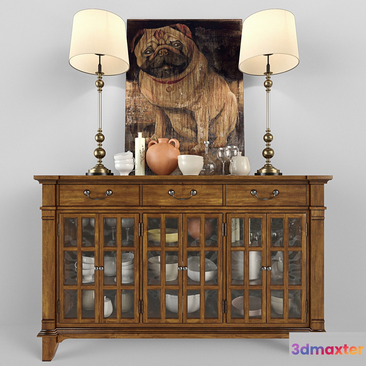 Buffet Hooker 3D Max