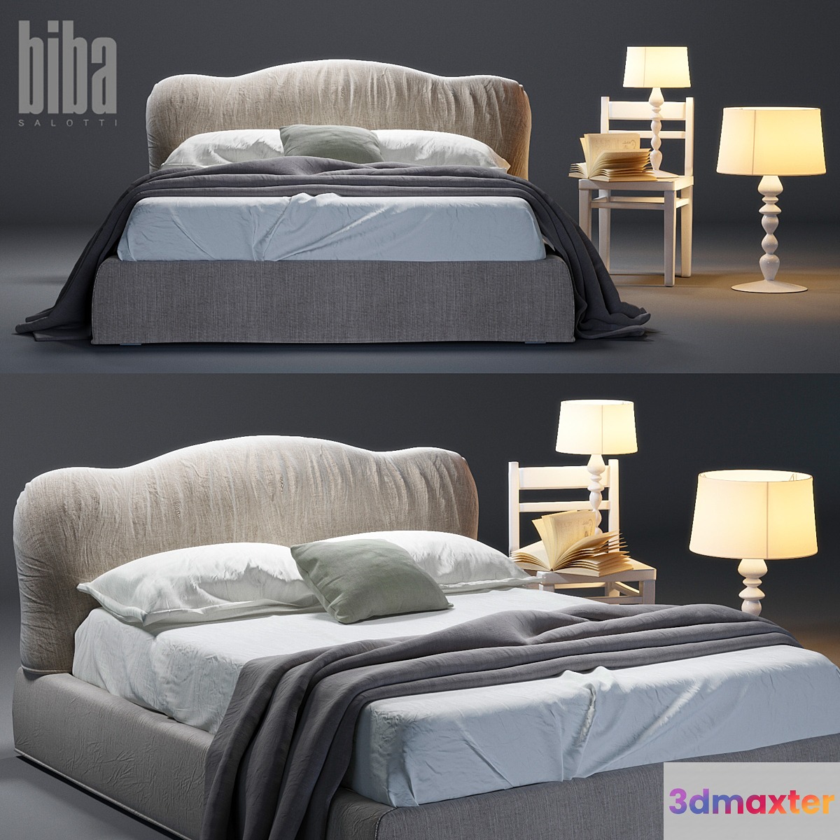 Bed HOLLIS (Biba Salotti)