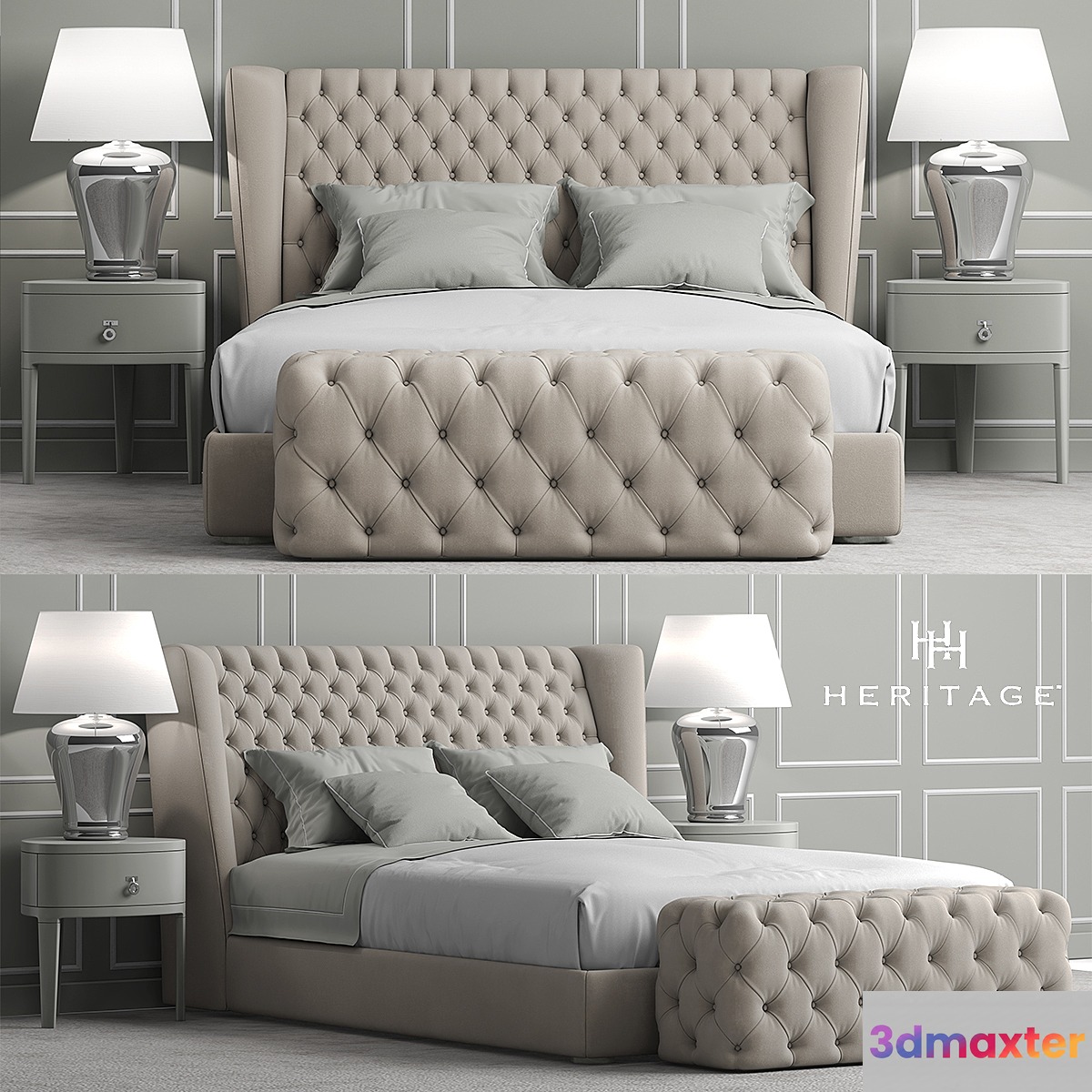 Bed Heritage Collection Four Seasons Bed - No.2