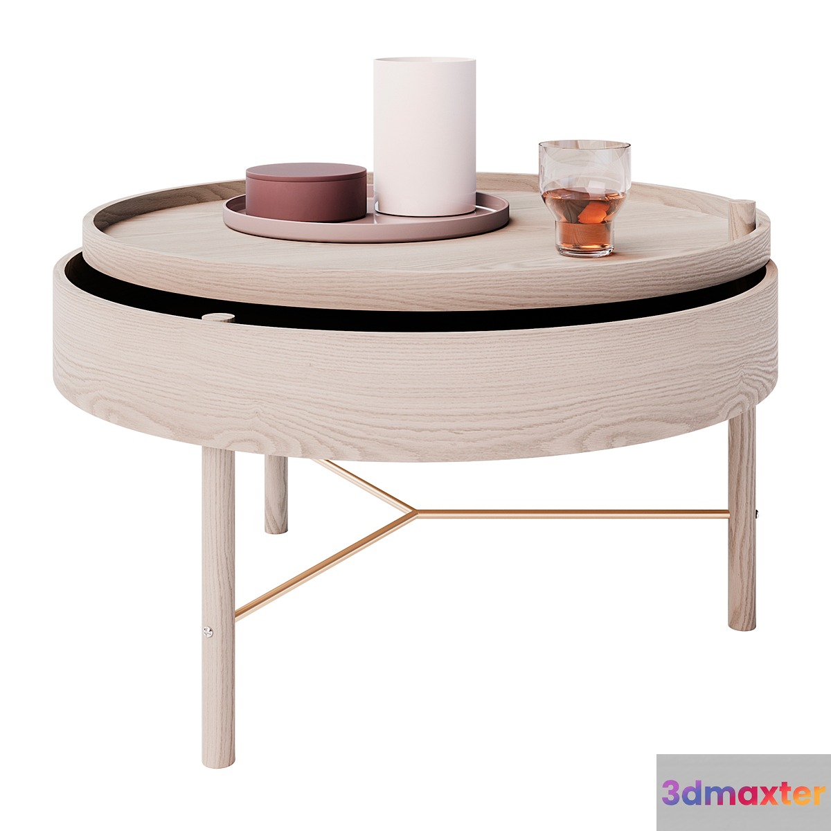 Theresa Rand The Turning Table with Menu Accessories 3D Max