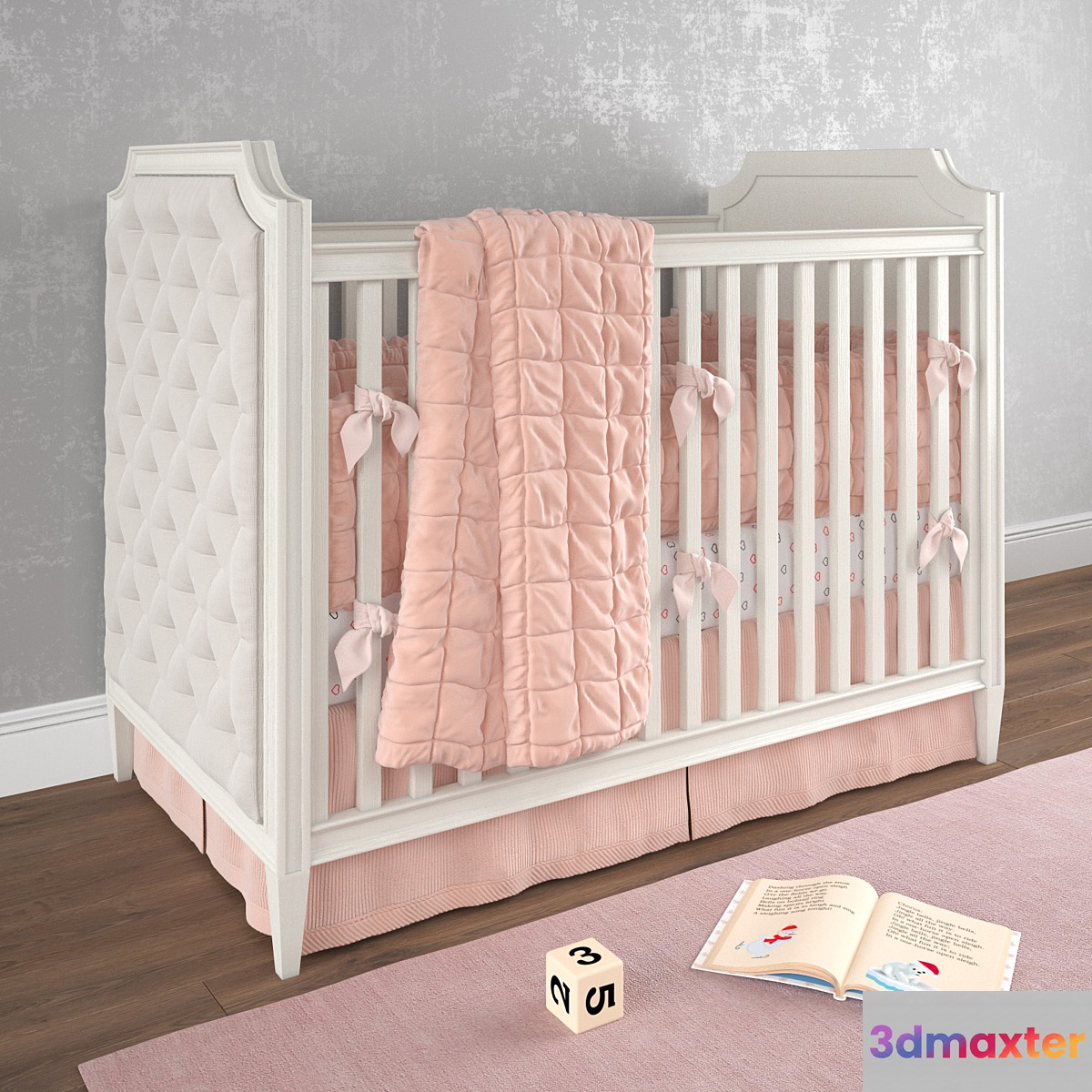ALEXANDRA TUFTED PANEL CRIB Restoration Hardware