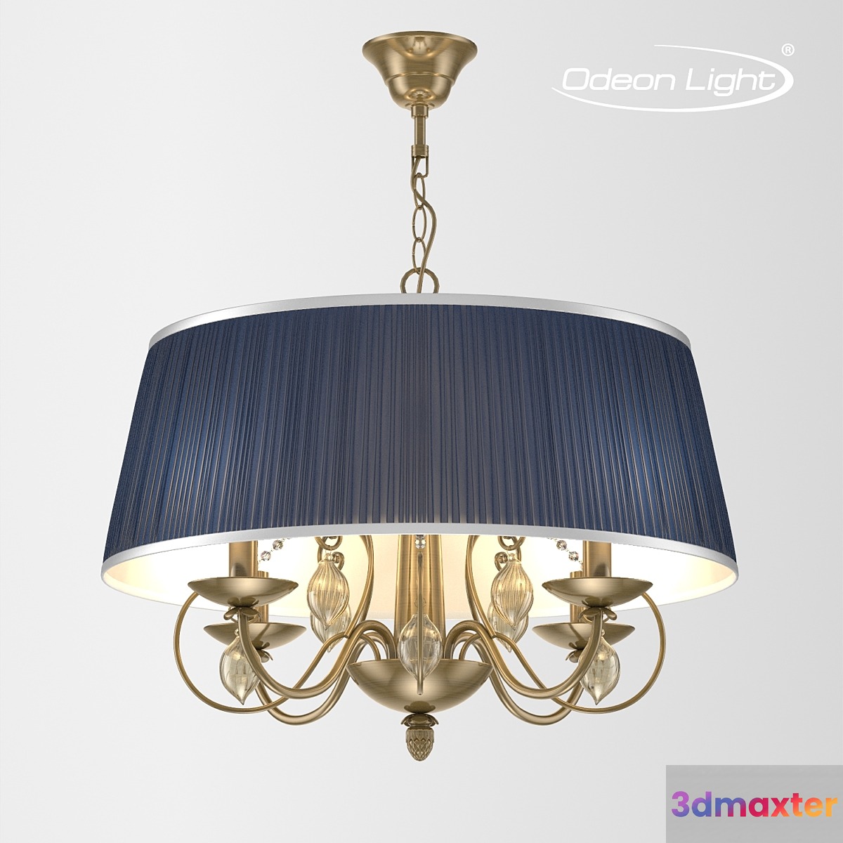 Chandelier ODEON LIGHT 3921_4 NIAGARA 3D Max