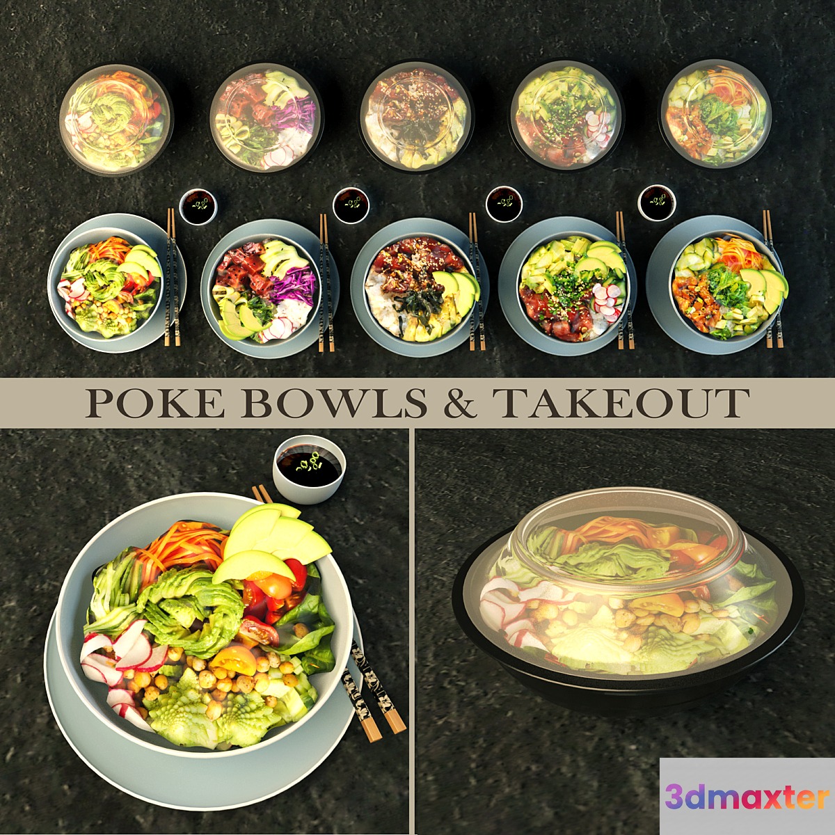 Pokebowl and takeout