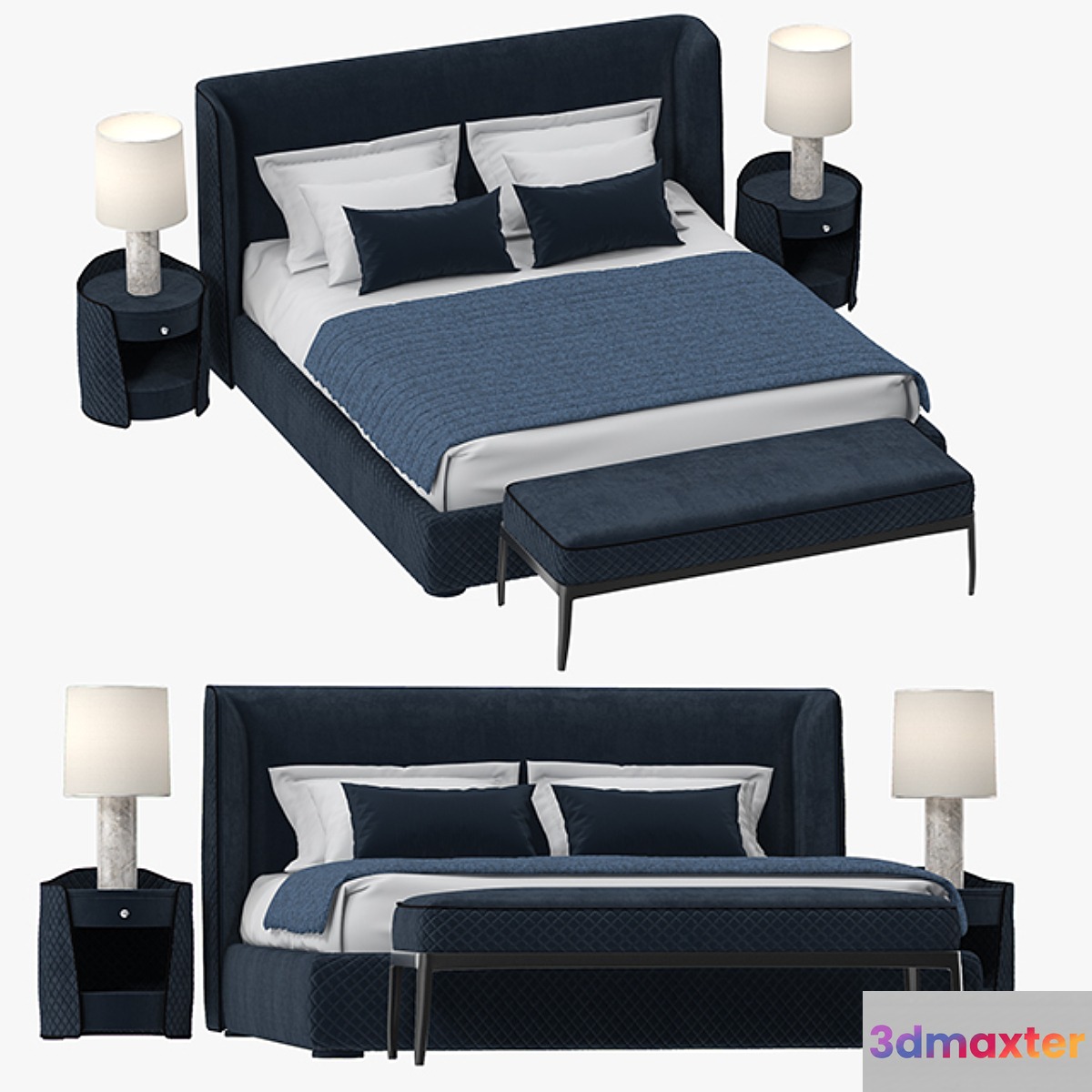 Estetica Marseille Bed