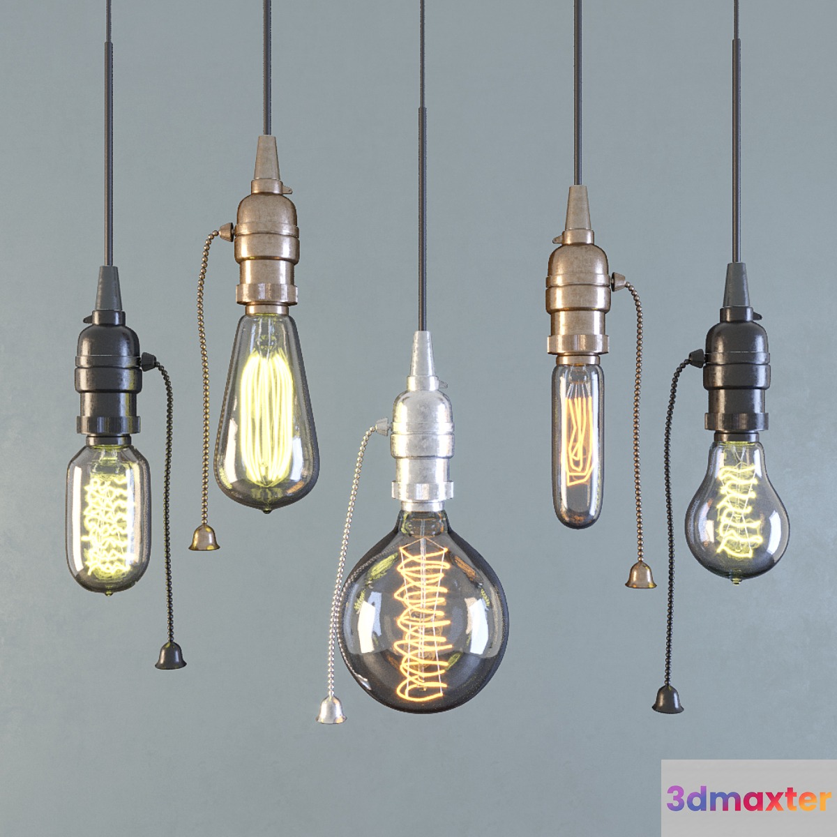 Lamp Edison Set 2