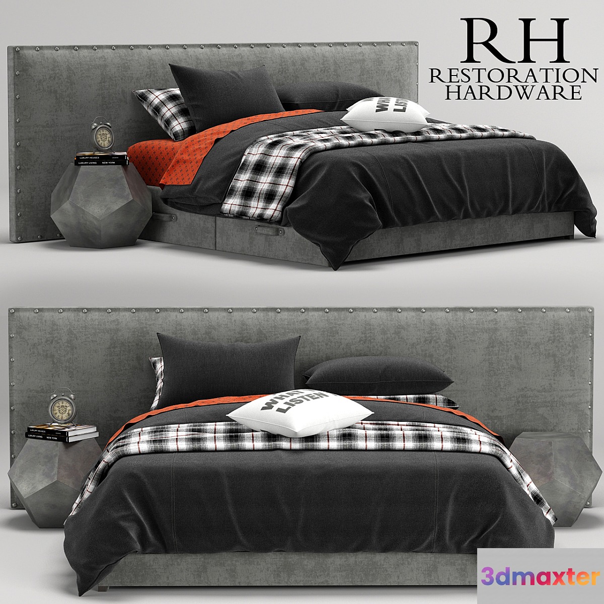 Axel Wide Storage bed RH Teen - No.2