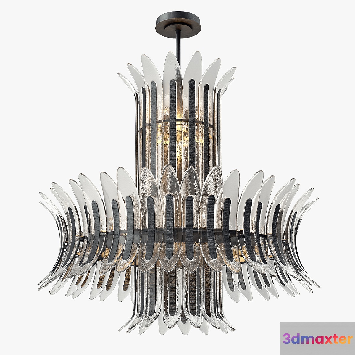 Wired Custom Lighting Palm Chandelier