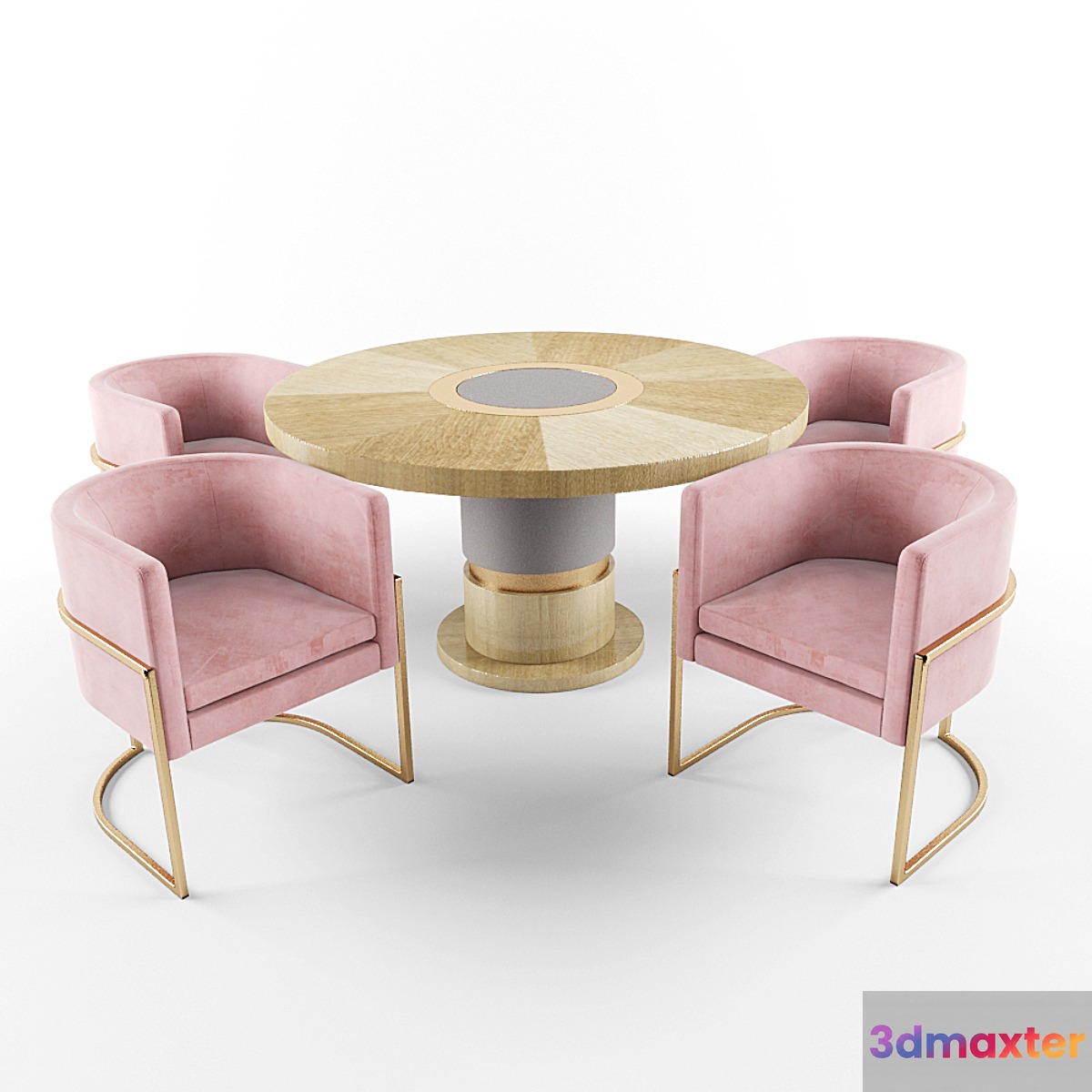 Julius chairs and Lune table