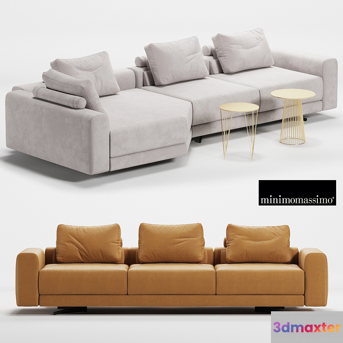 Sofa Albert 3D Max