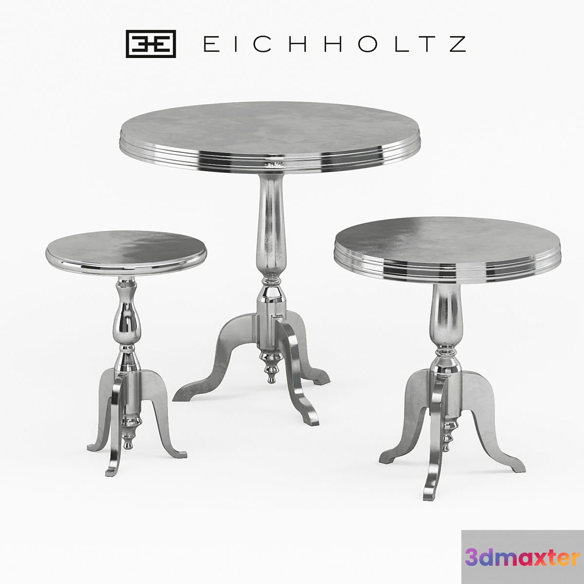 Eichholtz side table Nantucket S M L 3D Max