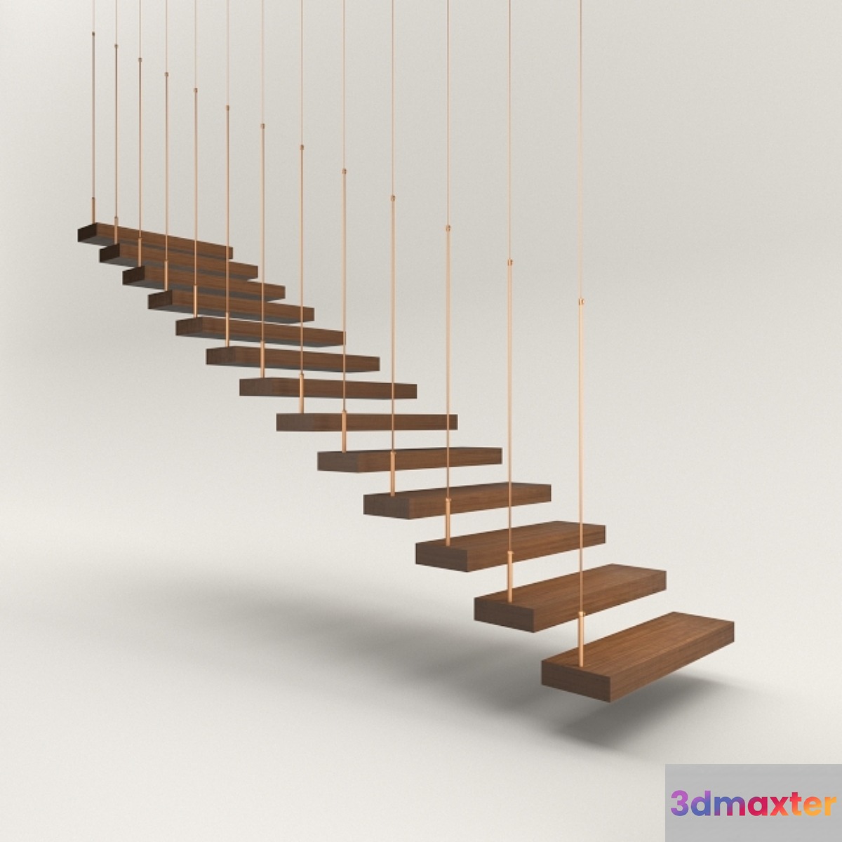 Popi stair 3D Max