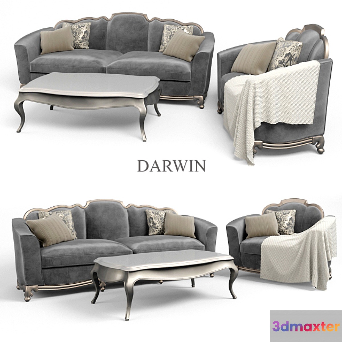 Sofa and Chair Darwin - No.2
