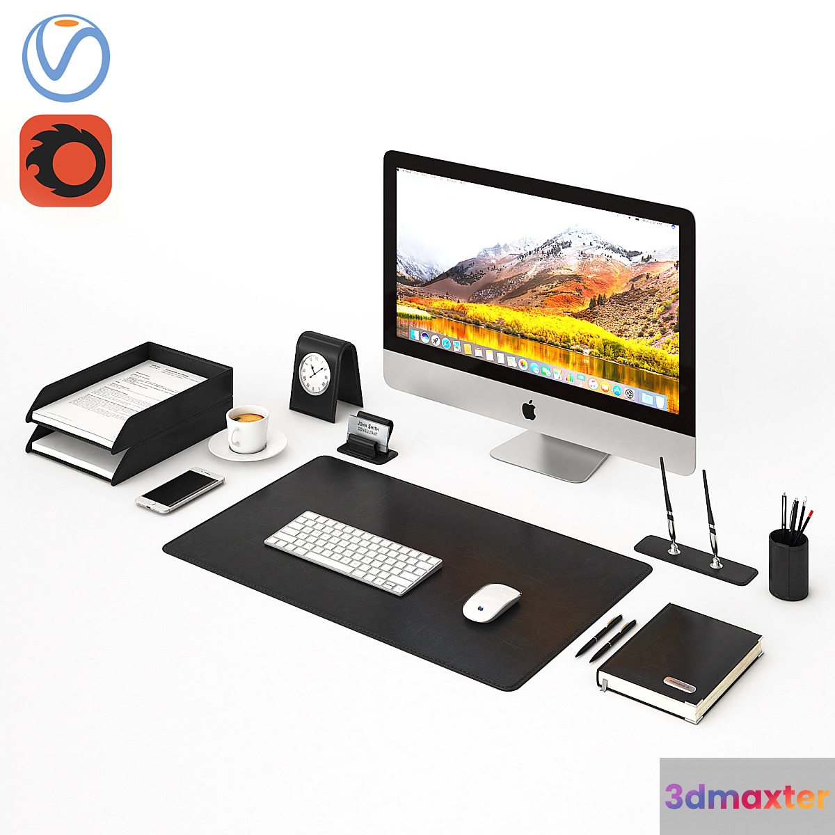 Classic Workplace IMac 3D Max