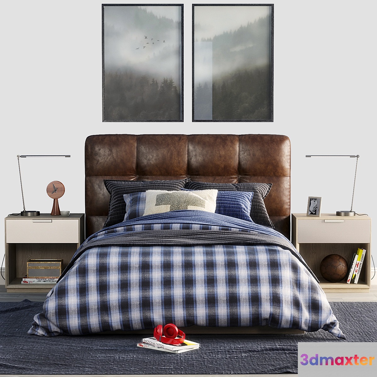 RH Logan bedroom set